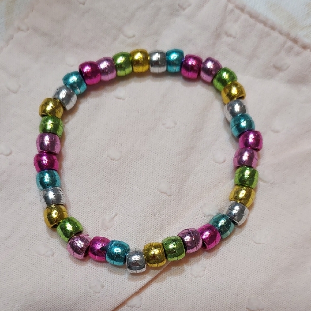 Colorful Handcrafted Beaded Bracelet